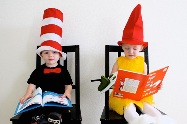 DIY Green Eggs and Ham Halloween costume by Dana Made It