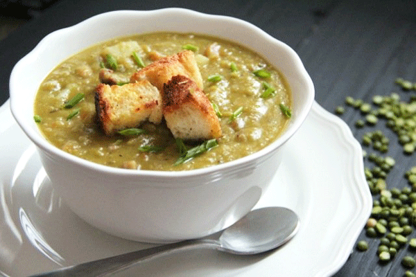 Great soups to make this winter: Split pea soup by Alaska From Scratch
