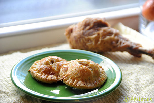 Thanksgiving leftovers idea: Thanksgiving leftovers hand pies by Zestuous