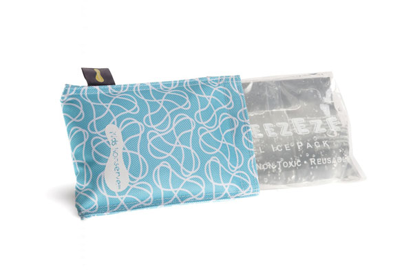 Eco-friendly lunch gear for kids: Kids Konserve Ice Pack and Sweat-Free Cover