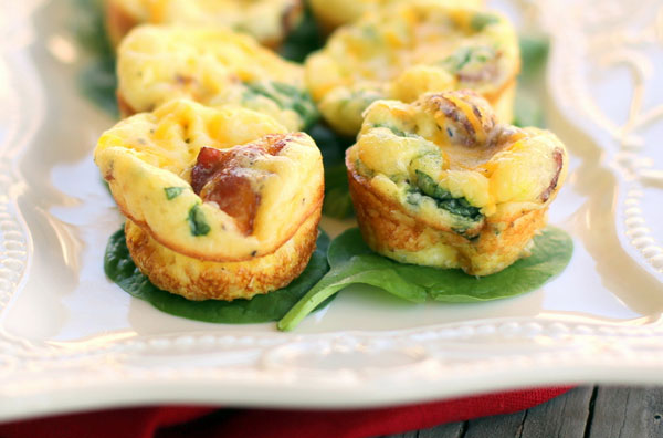 Make-ahead meals for new parents: Mini frittatas by The Girl Who Ate Everything