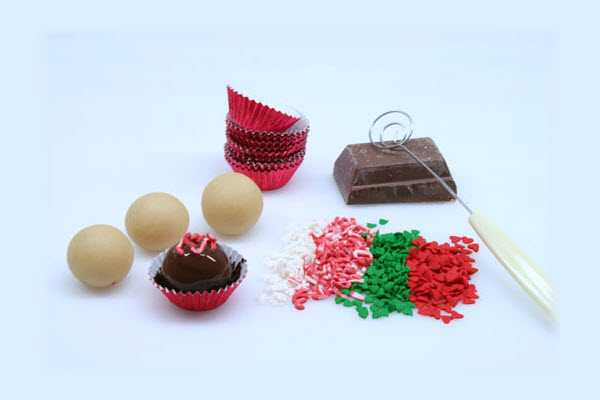 Marzipan Christmas Bites Chocolate Covered Holiday Candy Recipes Fun for Kids Gluten Free