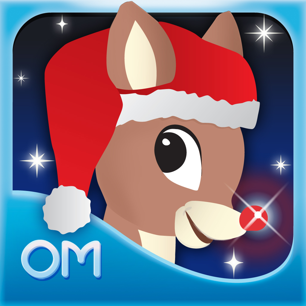 Rudolph Run Christmas phone app