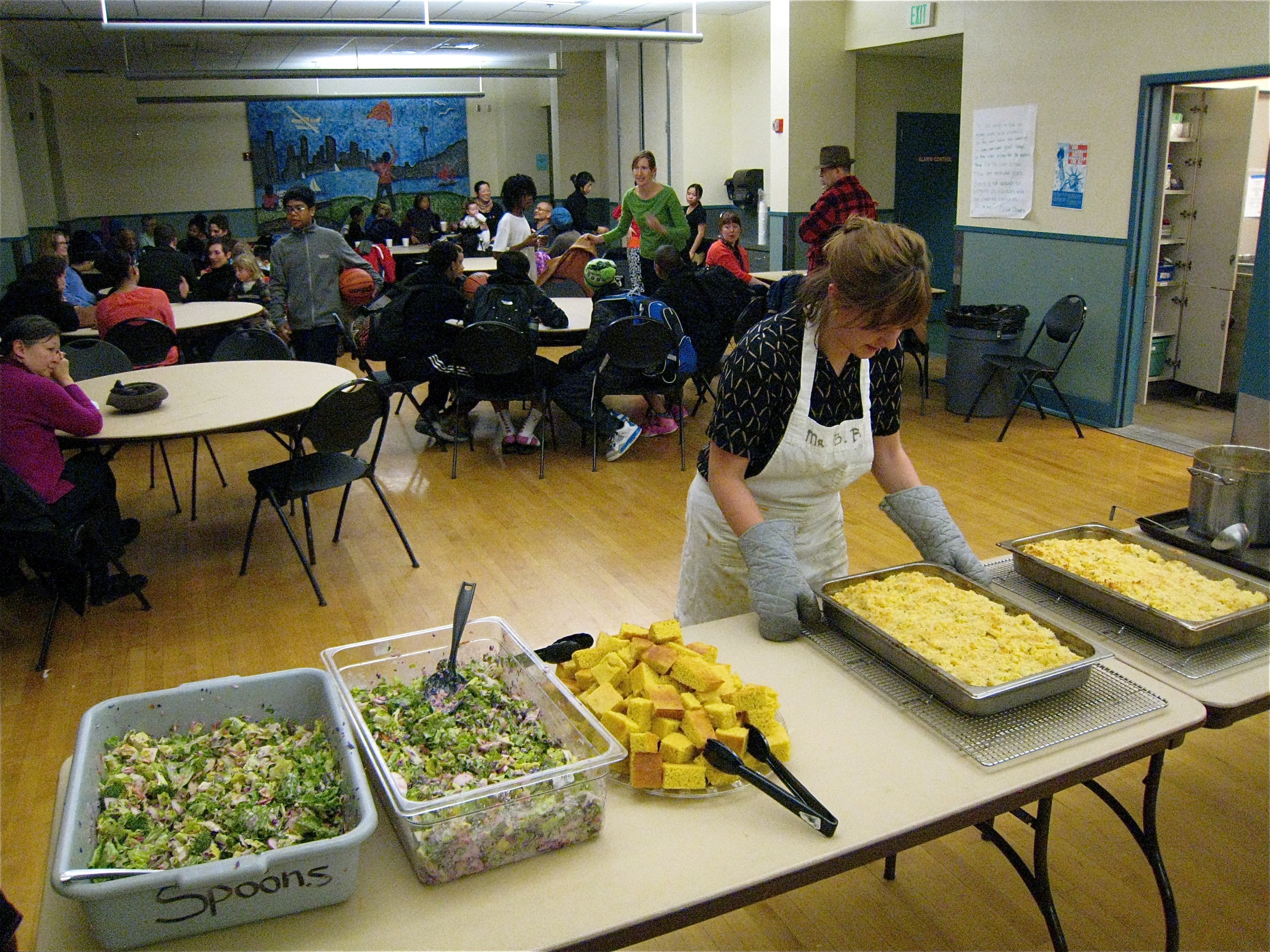 February Soul food meal Rainier Community Kitchen