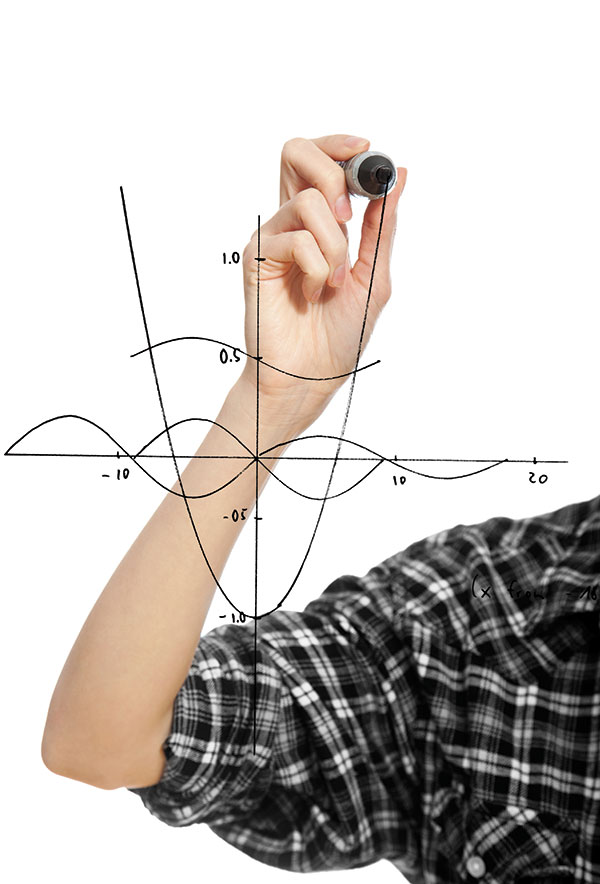 how to raise a mathlete boy doing math on a board
