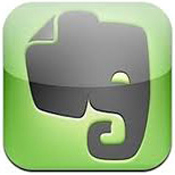 Evernote app for iPhone, Blackberry, Android, and Windows phones