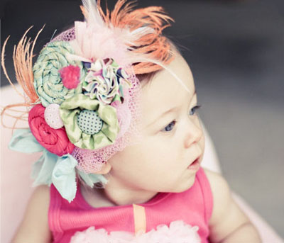 Couture children's headband by Fairytale Jubilee