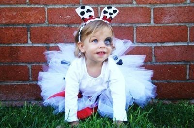 Dalmatian Halloween costume by Sweet Things Kids on Etsy