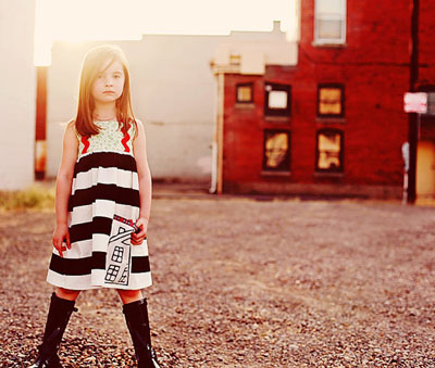 Doll/house dress by The Measure on Etsy