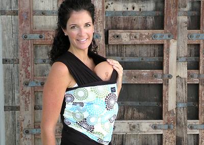 Eco-Organic Bamboo Baby Sling by Lovey Duds on Etsy