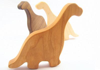 Natural wooden baby teether by Smiling Tree Toys on Etsy