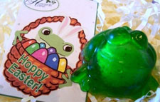 Easter frog soap by Howard's Home