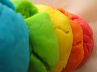 Homemade play dough by All Sewn Up on Etsy