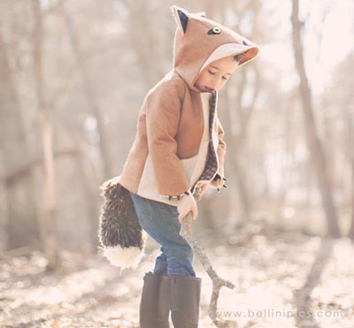 Fox children's coat by Little Goodall on Etsy