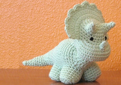 Crochet Dino by Henry St. Martin on Etsy