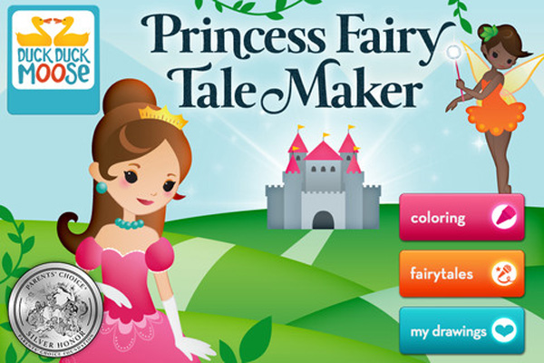 Princess Fairy Tale Maker educational app for kids