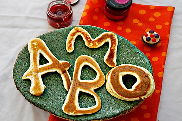 Alphabet pancakes