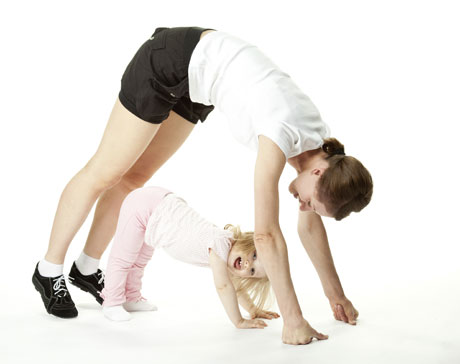 Mom and baby fitness