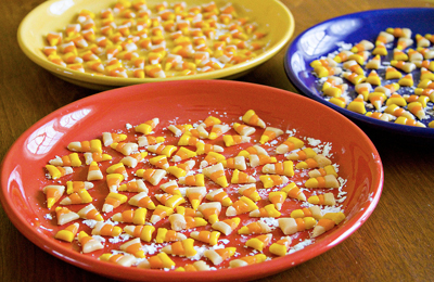 Homemade candy corn by Sugar Crafter
