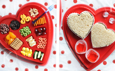 Valentine's Day lunch idea for kids by Katherine Marie Photography