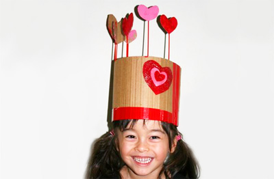Valentine's Day crowns by Filth Wizardry