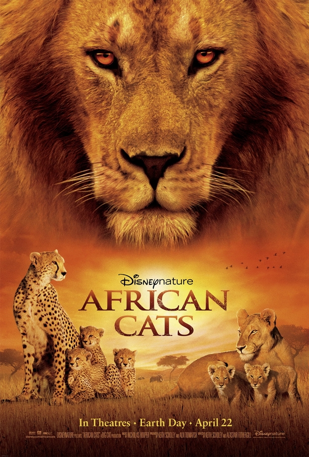 African Cats Documentary DVD cover