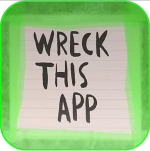 Wreck this App Creative Art App for Kids Google Android