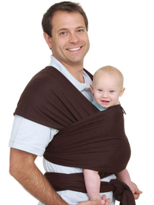 Moby Carriers are useful for new dads