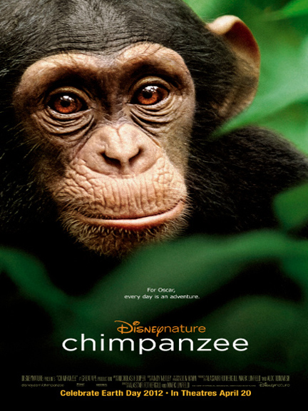 Chimpanzee Documentary DVD Cover