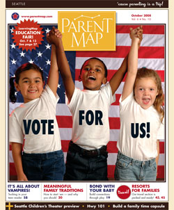 ParentMap October 2008 issue