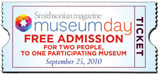 Free Museum Day ticket