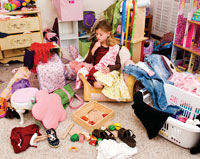 Getting your child to clean their room
