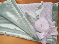 Bunny security blanket by Etsy's BBs for Babies Bunny security blanket by Etsy's BBs for Babies