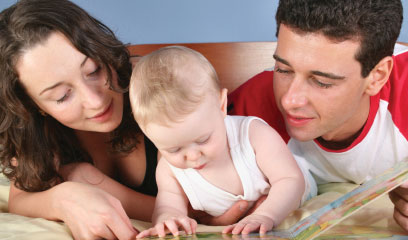 The benefits of reading with your baby