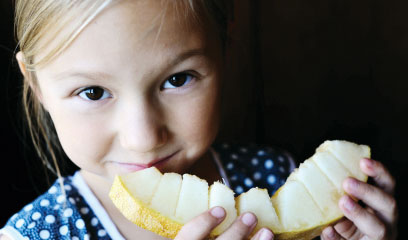 Encouraging kids to eat healthy foods