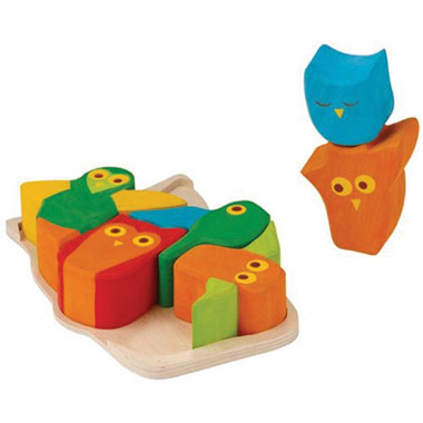 Puzzle Owls by Kathe Kruse