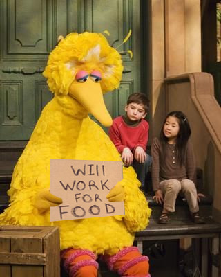 Big Bird PBS Romney