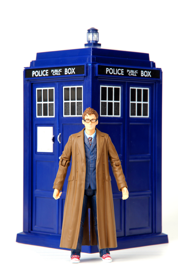 Dr. Who and Tardis toy