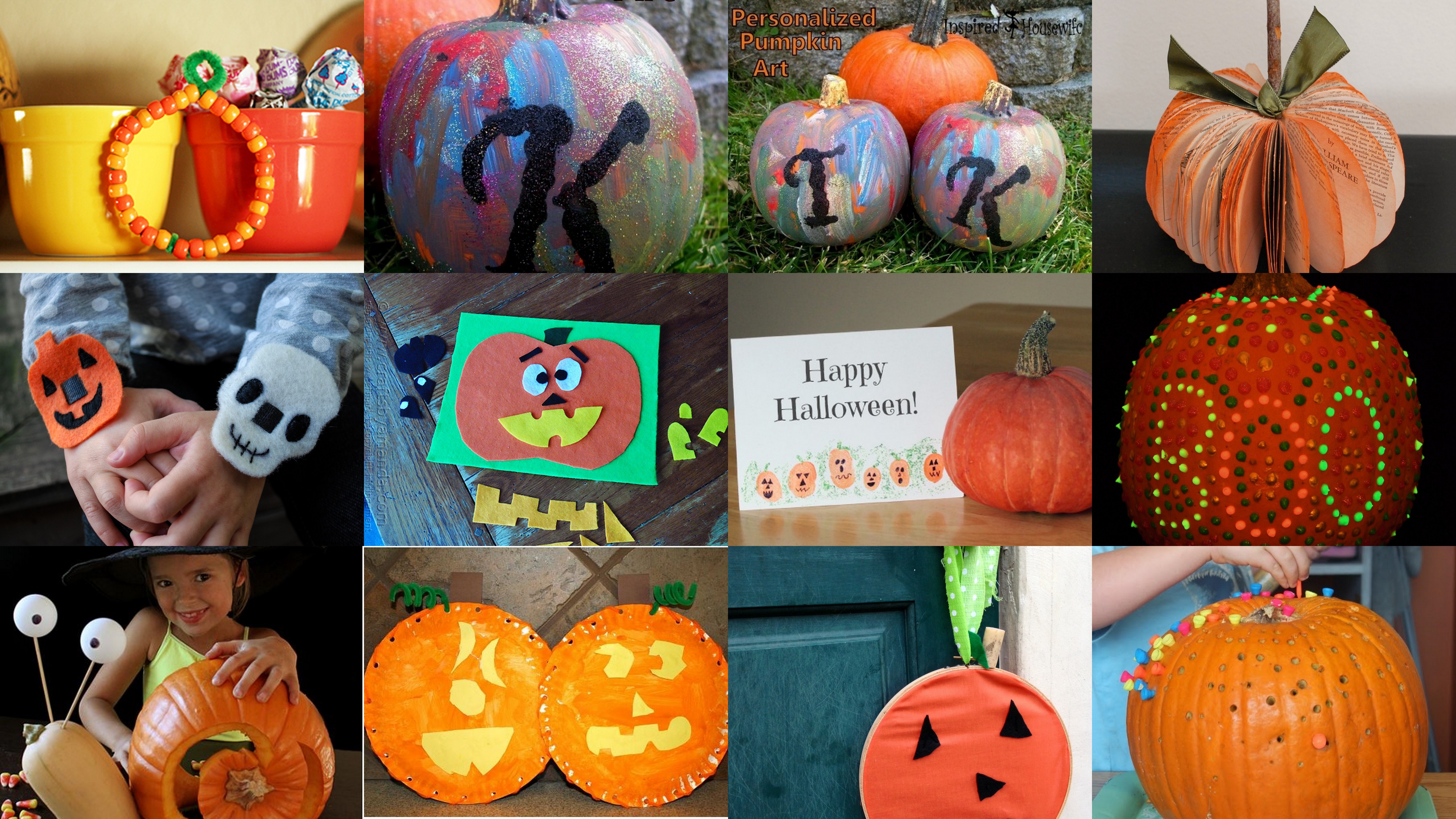 Paper Pumpkin Pie Project (Kids craft, fall craft idea)
