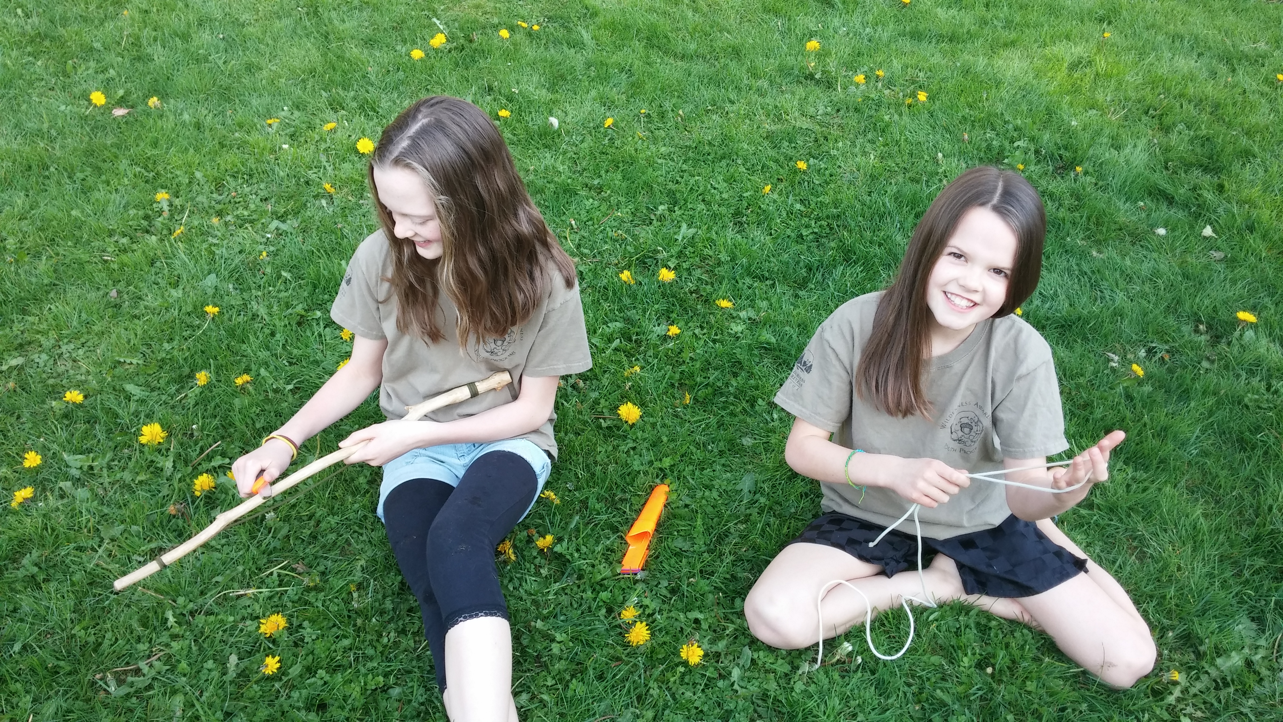 Wilderness Awareness School Knife and Knots. Photo credit: Warren Moon