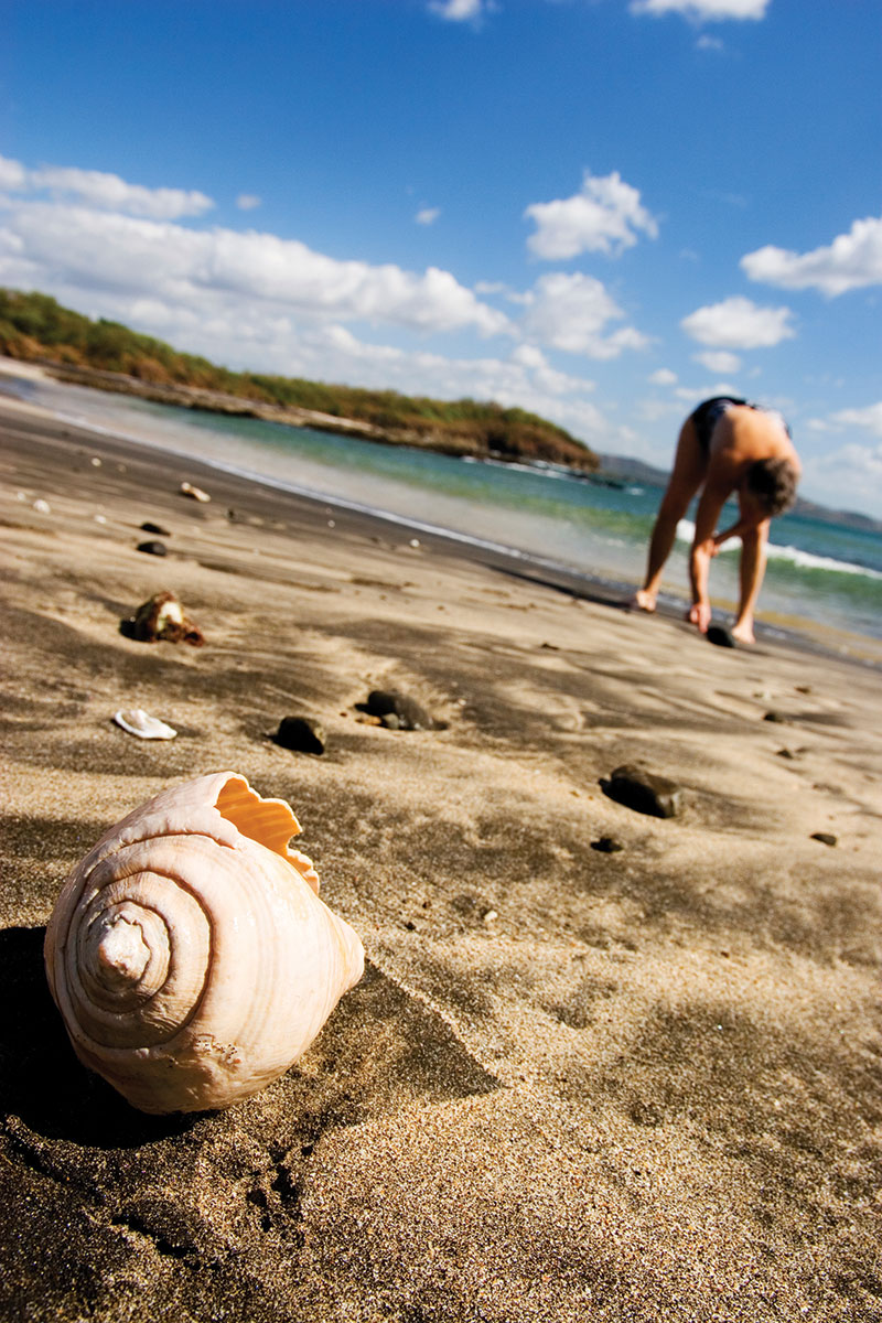 Costa Rican beach