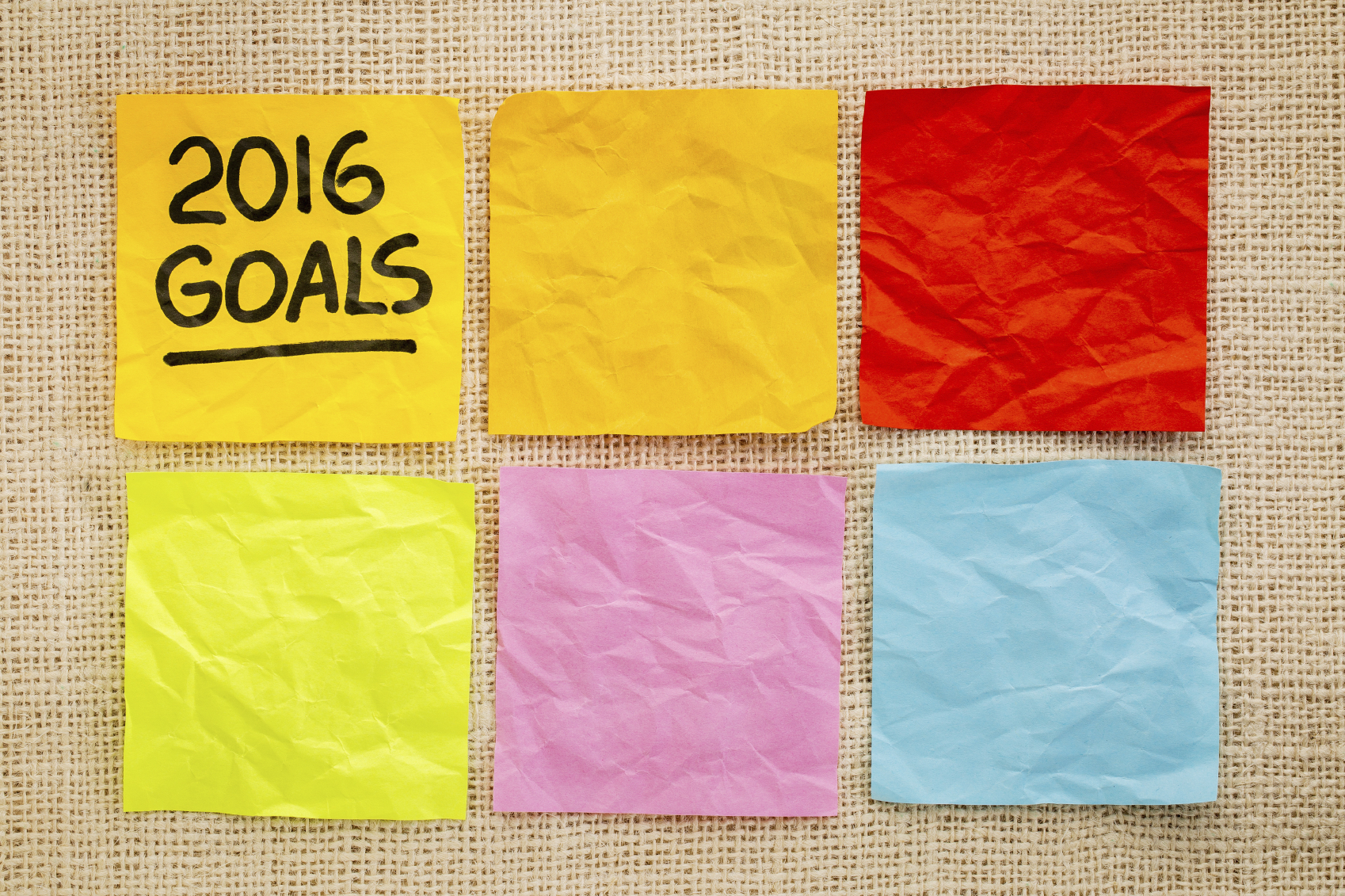2016 New Years Resolution Goals