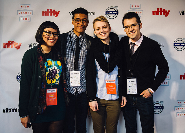 Young filmmakers at NFFTY. Photo courtesy of NFFTY