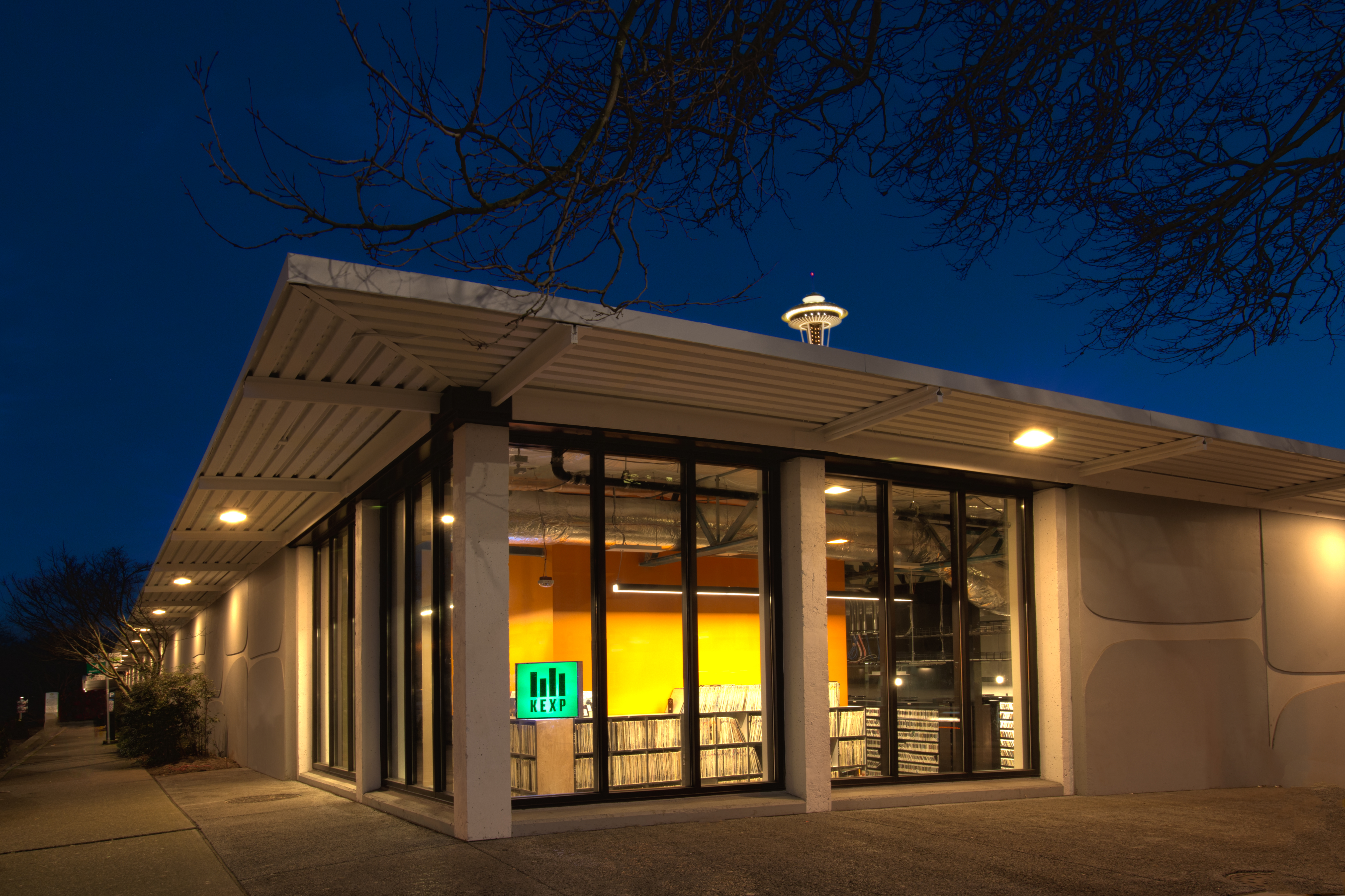 KEXP opens its doors on April 16 at its new location at Seattle Center (472 1st Ave N, Seattle)
