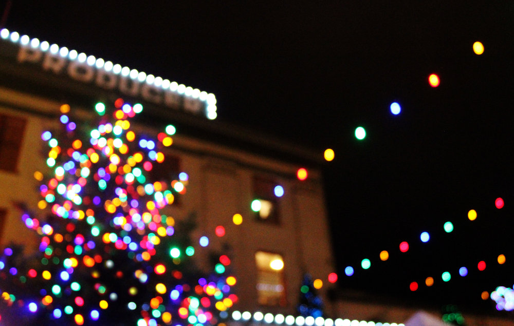 Christmas tree, Pike Place Market