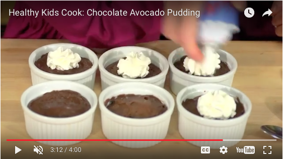 avocado pudding
