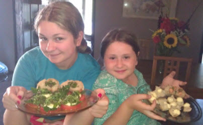 Sheep Milk Cheese with Marinated Tomatoes Sheep Milk Cheese with Marinated Tomatoes