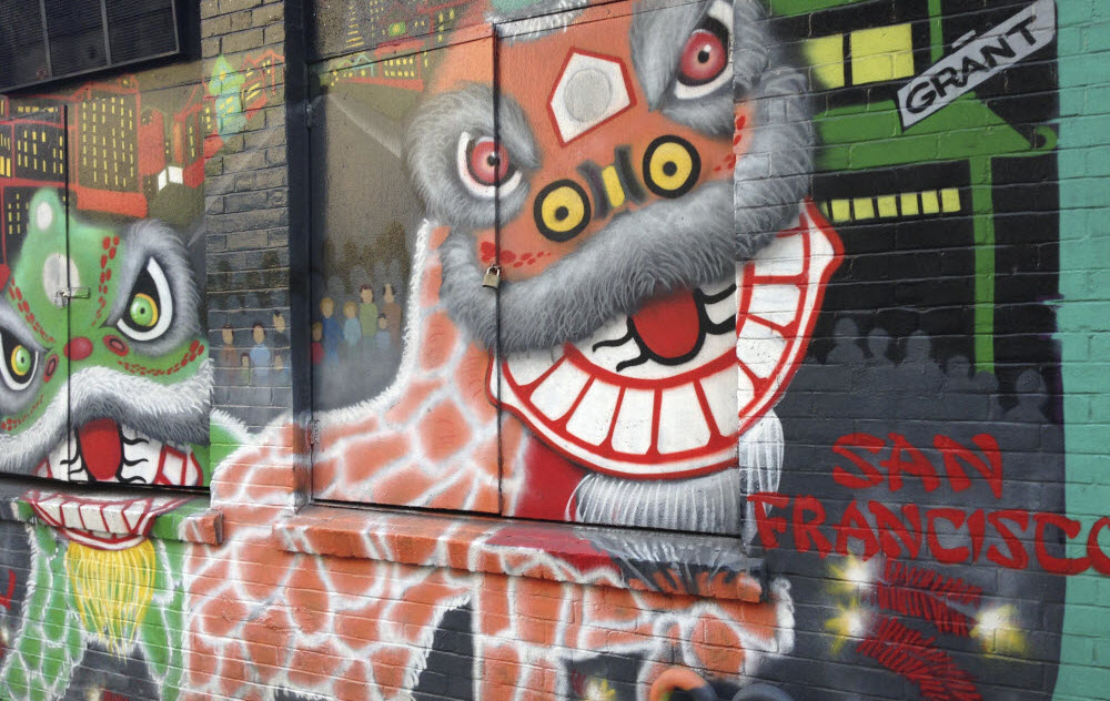 Chinatown mural, Kristin Scheel