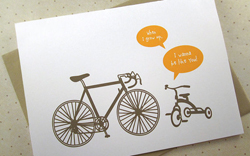 Father's Day card from Monkey Mind Design