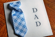 Father's Day card from Cherry Blossom Trees on Etsy